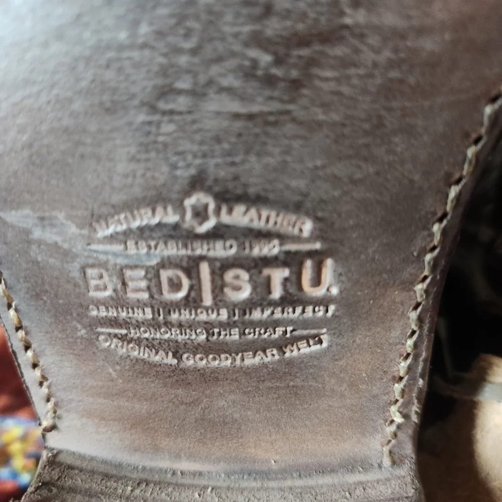 Bed Stu Leather Ankle Boots | Goodyear Welt | Women’s 9.5 | New w/ Partial Tags - Picture 8 of 15